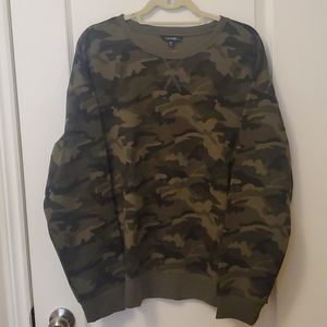Camouflage Fleece Sweater
